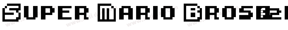 Super Mario Bros. 2字体转换